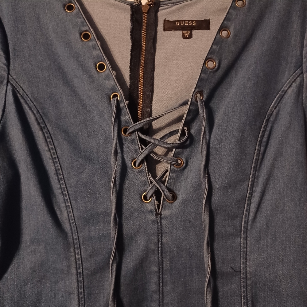 GUESS Women's denim dress size 12